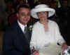 Dave and Helen signing the register