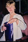 Helen opening present