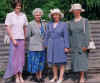 Julia, Audrey, Christine & Anne